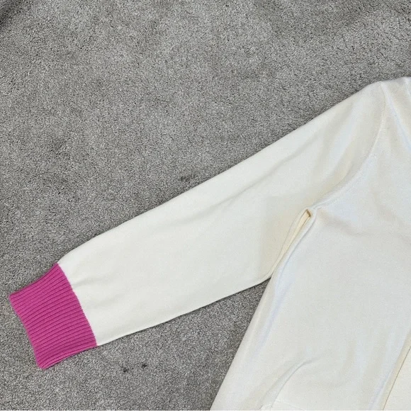 SOLD | Kerri Rosenthal Women’s Poppy Be Alright Duster Cardigan Sweater Cream L - Picture 6 of 14